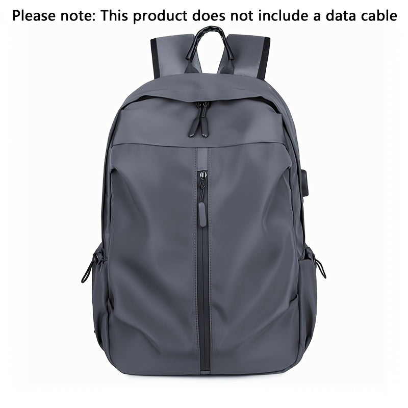 Men's Backpack Fashionable Solid Color