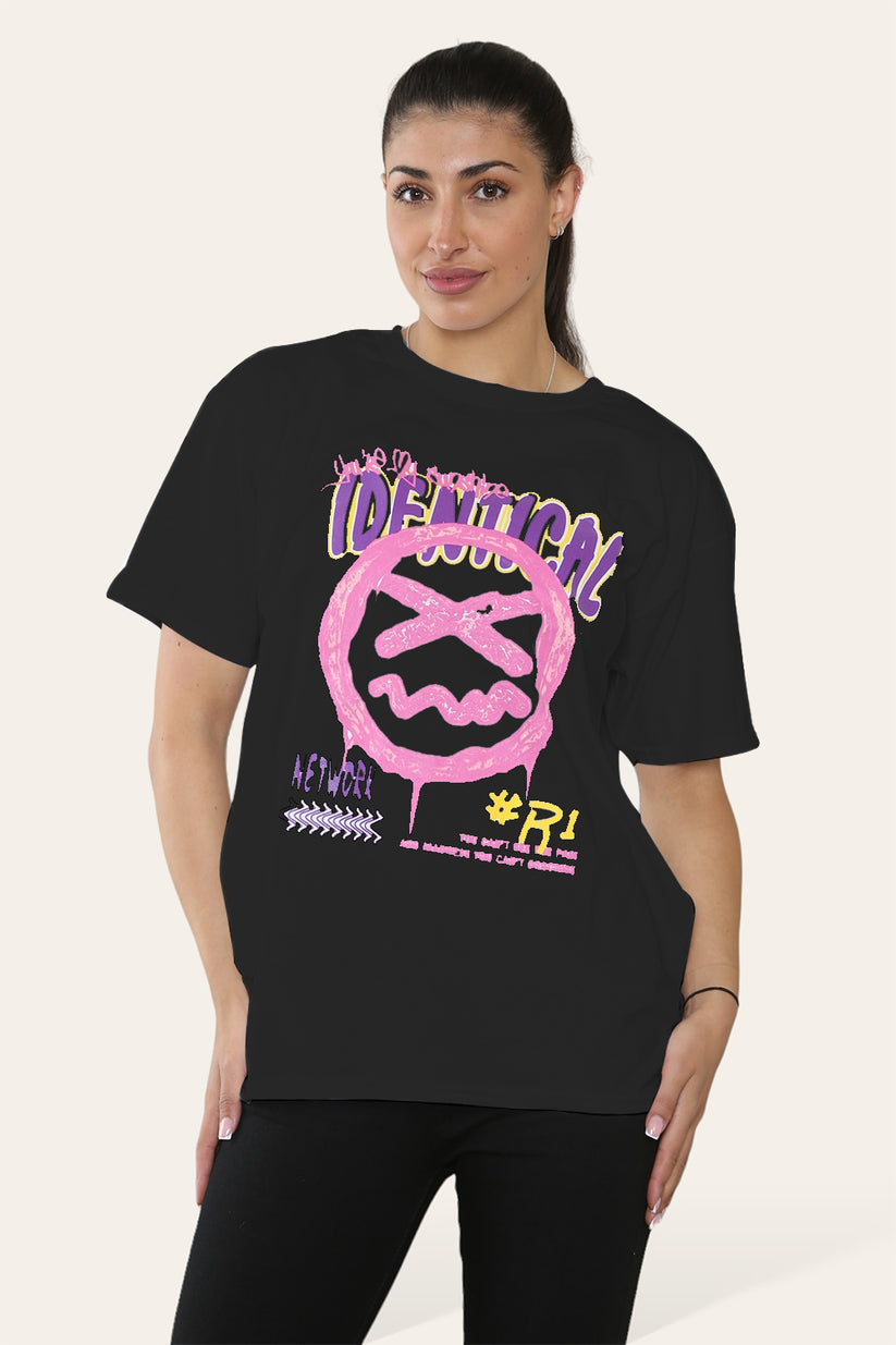 Ladies Printed Short Sleeve T-Shirt - Stylish and Comfortable Casual Wear