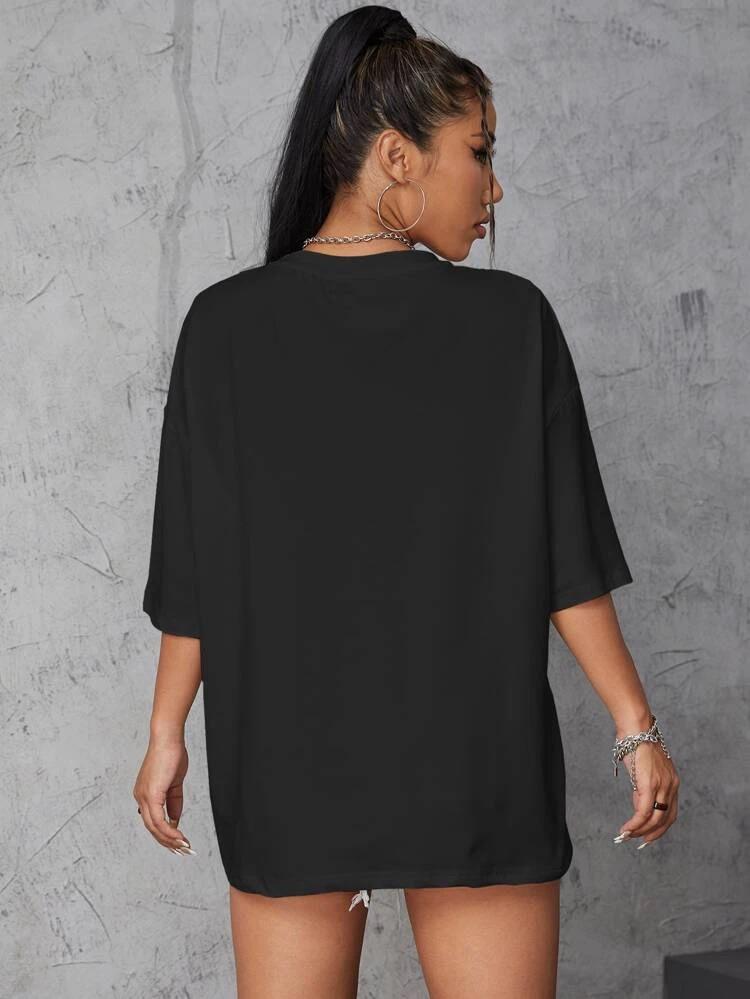 Ladies Oversized Nope Not Today Short Sleeves T-Shirt for Effortless Style in Ladies Oversized T-Shirt Fashion