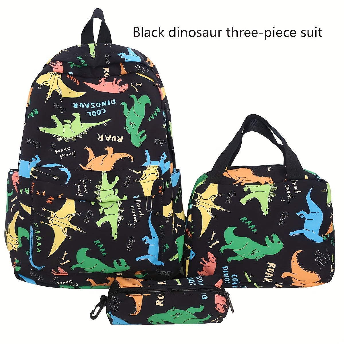 Kids Backpack 3pcs Casual Shoulder Backpack Set