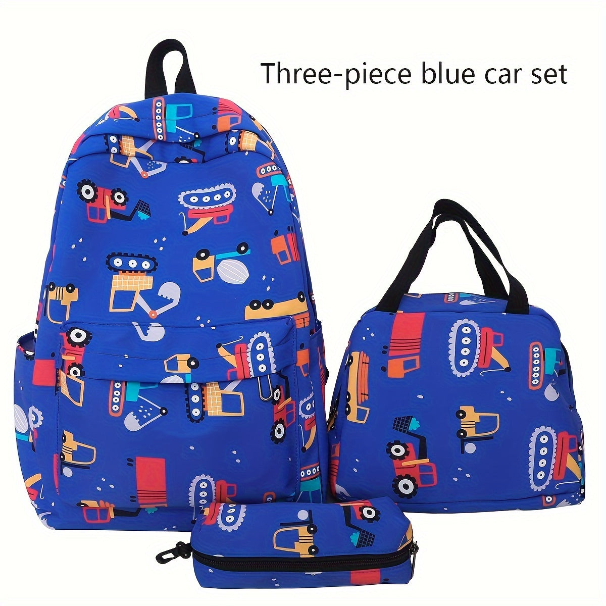 Kids Backpack 3pcs Casual Shoulder Backpack Set