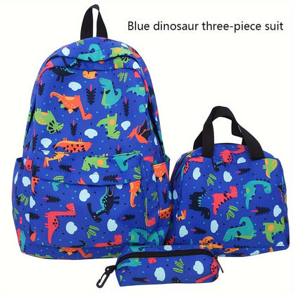 Kids Backpack 3pcs Casual Shoulder Backpack Set