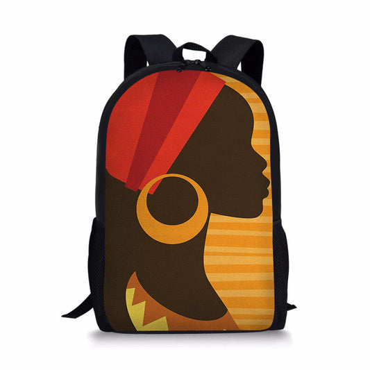 Women's Backpack African Style Backpack