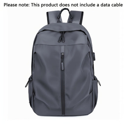 Men's Backpack Fashionable Solid Color