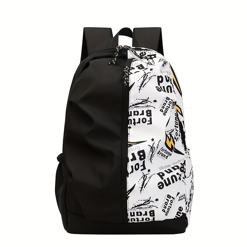 Women's Men's Backpack Graffiti Street Style