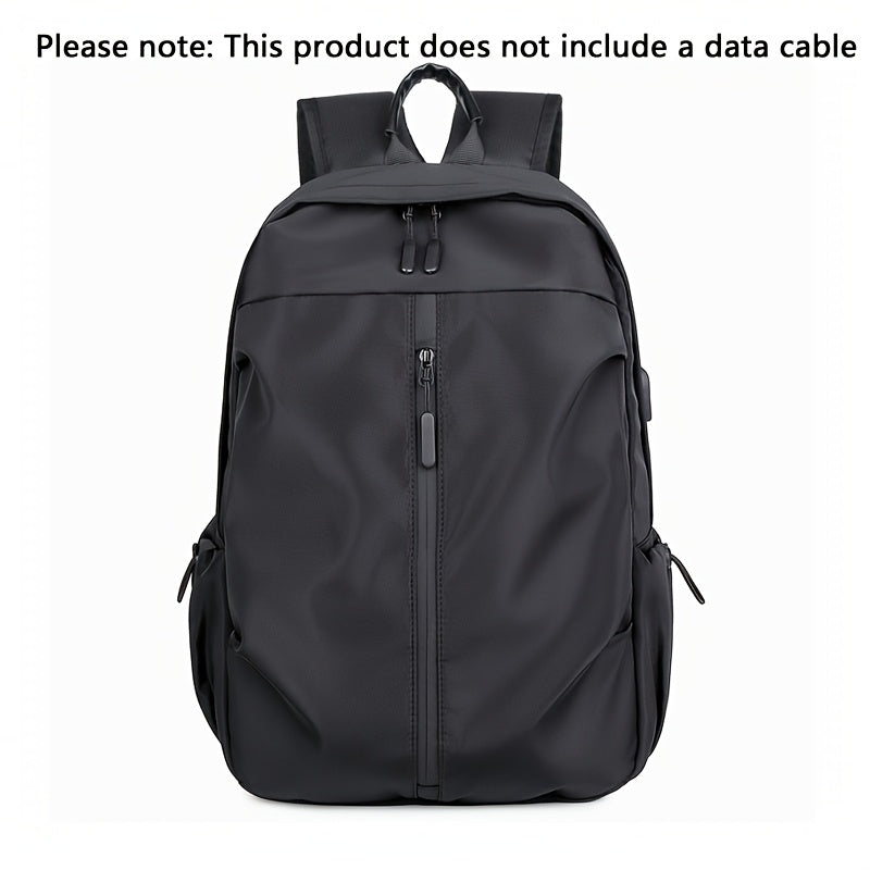 Men's Backpack Fashionable Solid Color