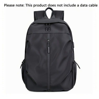Men's Backpack Fashionable Solid Color