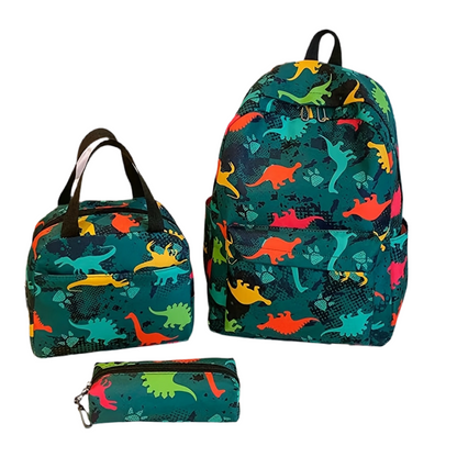Kids Backpack 3pcs Casual Shoulder Backpack Set