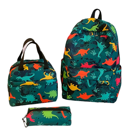 Kids Backpack 3pcs Casual Shoulder Backpack Set