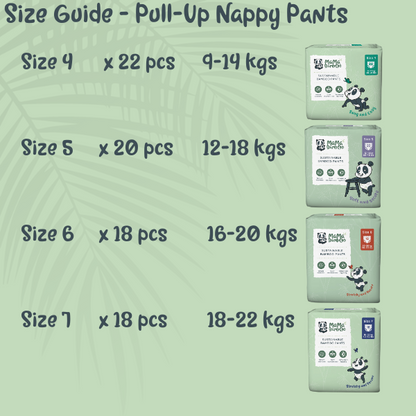 Mama Bamboo Sustainable Pull-Up Nappy Pants DS