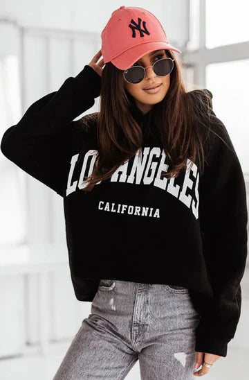 Women Oversized Hoodie ❤️'LA CALIFORNIA' OVERSIZED HOODIE