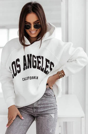 Women Oversized Hoodie ❤️'LA CALIFORNIA' OVERSIZED HOODIE