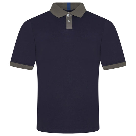 Evryone Contrast Collar Polo Shirt